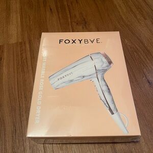 Foxybae White Marble Rose Gold Dryer